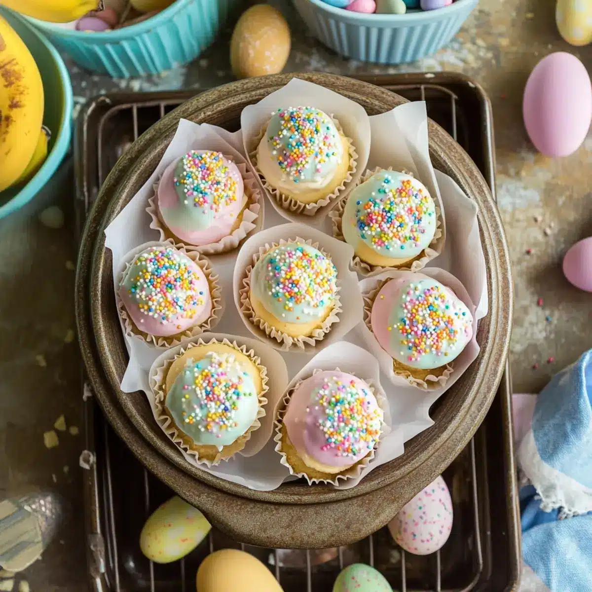 Banana Pudding Easter Truffles