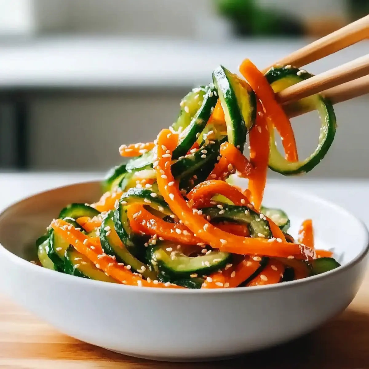 Cucumber Carrot Salad