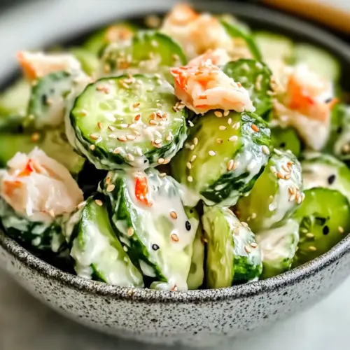 California Roll Cucumber Salad