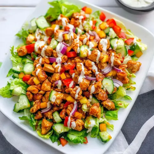 Honey Hot Chicken Salad