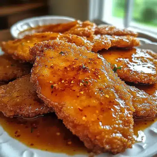 Hot Honey Chicken Cutlets