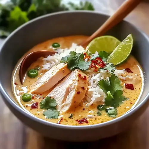 Coconut Chicken Brothy Rice