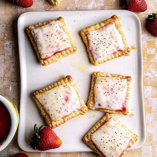 Strawberry Sourdough Pop Tarts