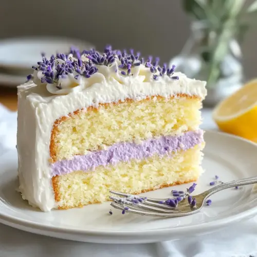 Lemon Lavender Cake