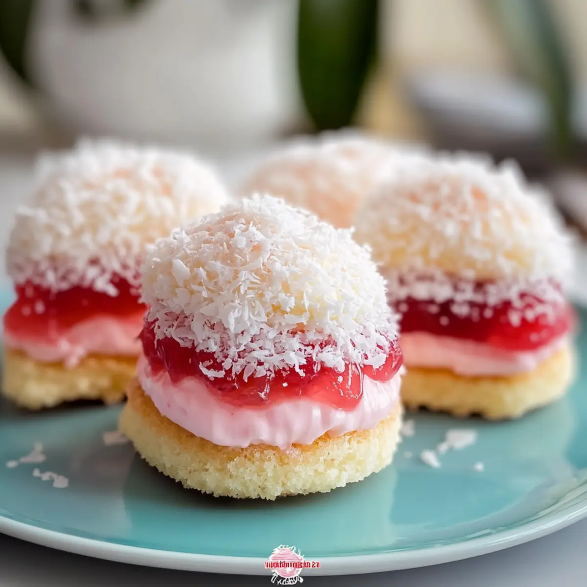 Old-Fashioned Pink Jelly Cakes