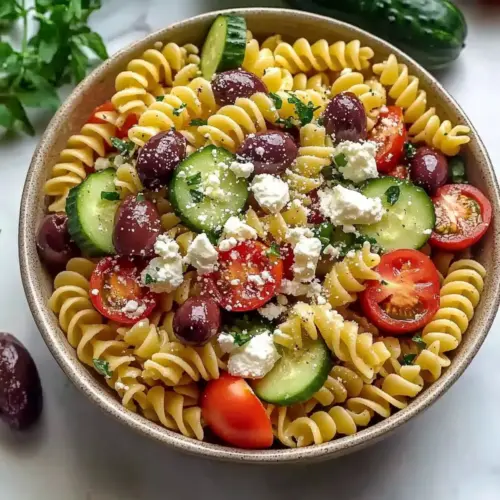 Traditional Greek Pasta Salad