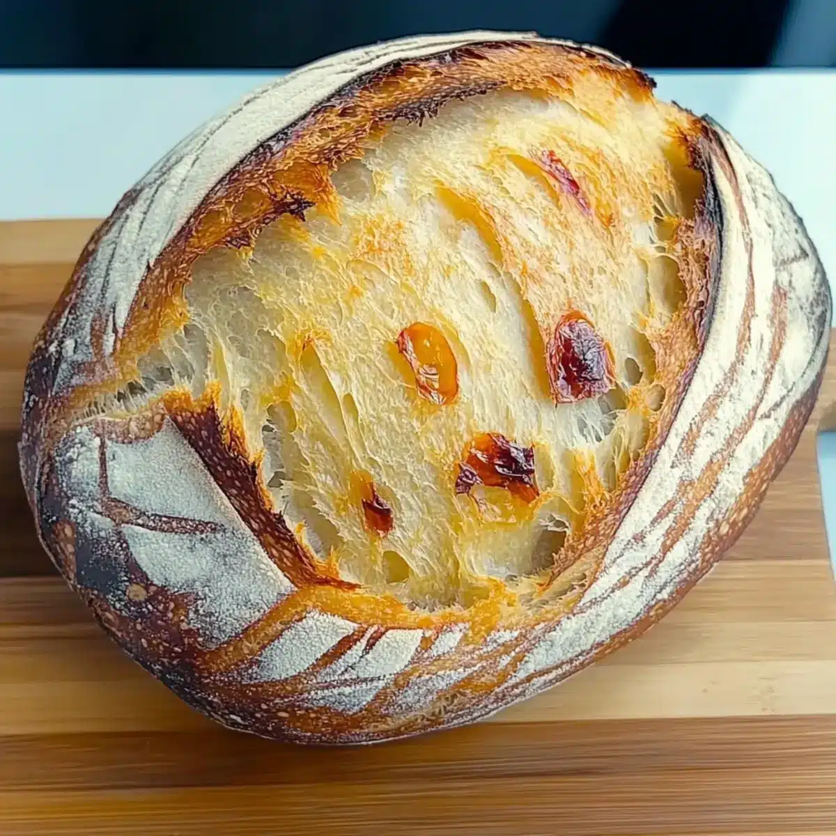 Gouda Hatch Chile Sourdough
