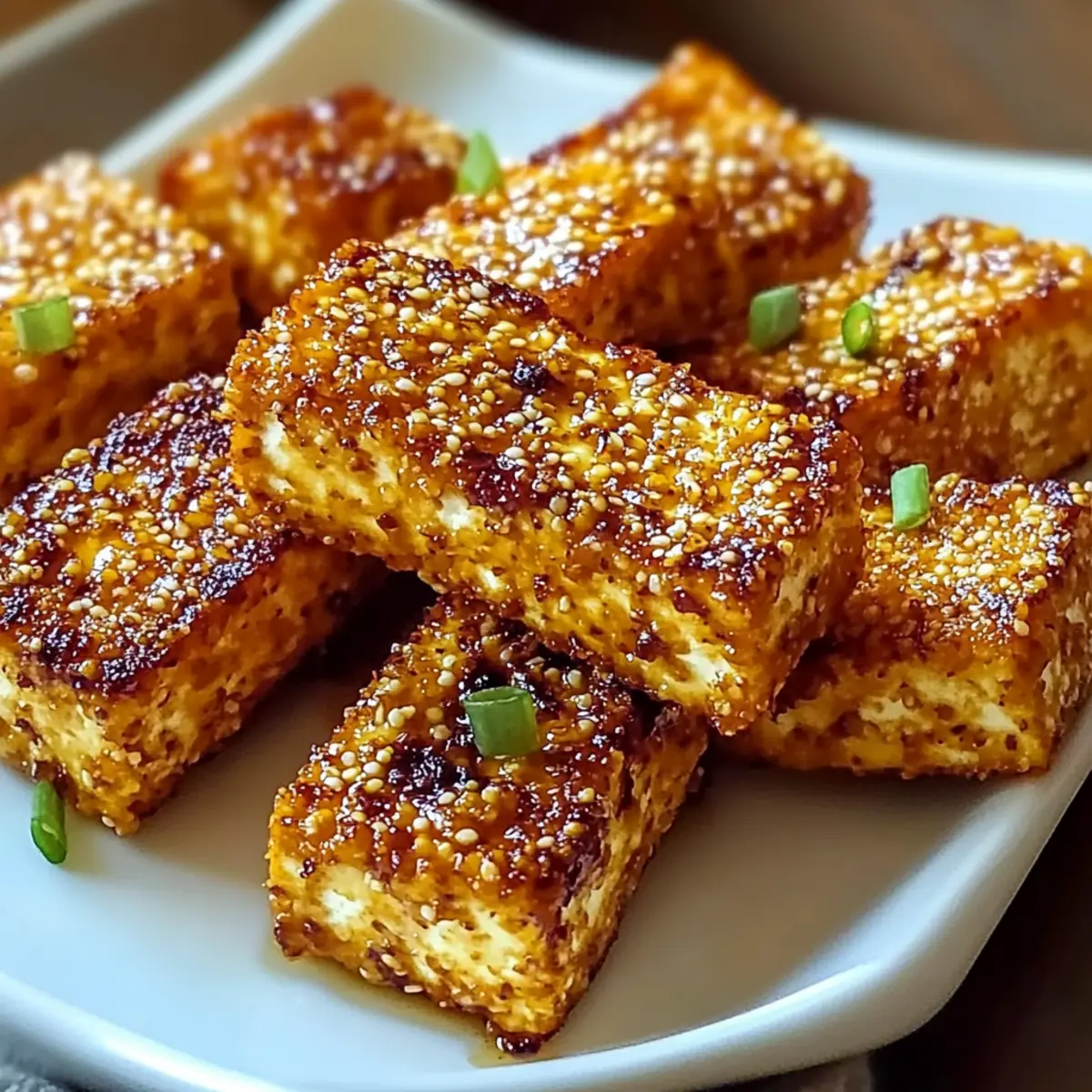 Baked Honey Mustard Tofu Tenders