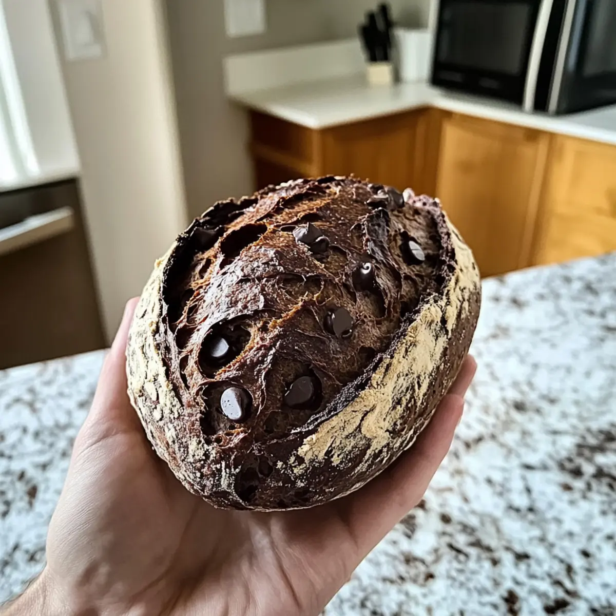 Double Chocolate Sourdough Bread