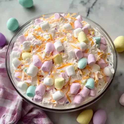 Marshmallow Easter Fluff Salad
