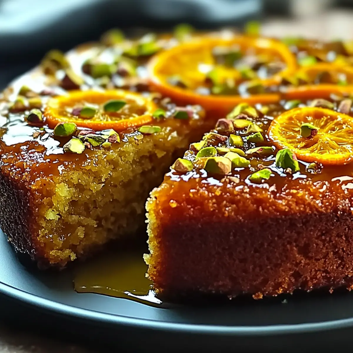 Orange Pistachio Cake