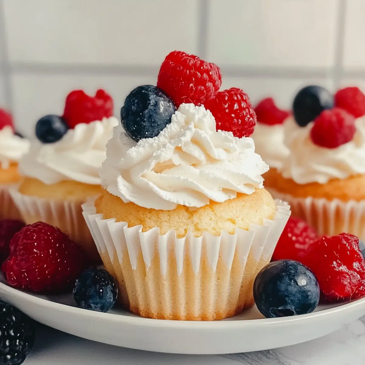 Angel Food Cupcakes