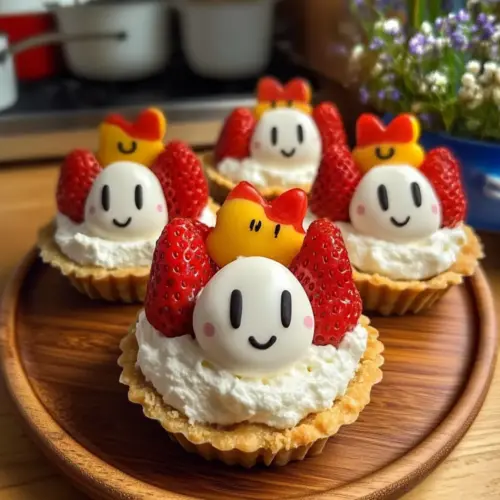 Miffy Strawberry Cheesecake Tartlets