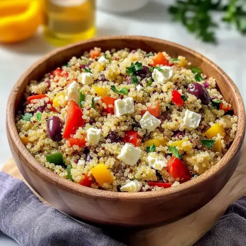 Mediterranean Quinoa Salad