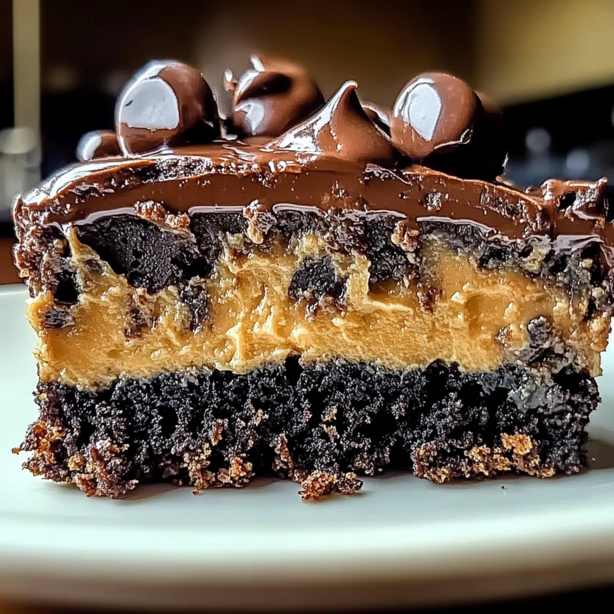 Chocolate Peanut Butter Dump Cake