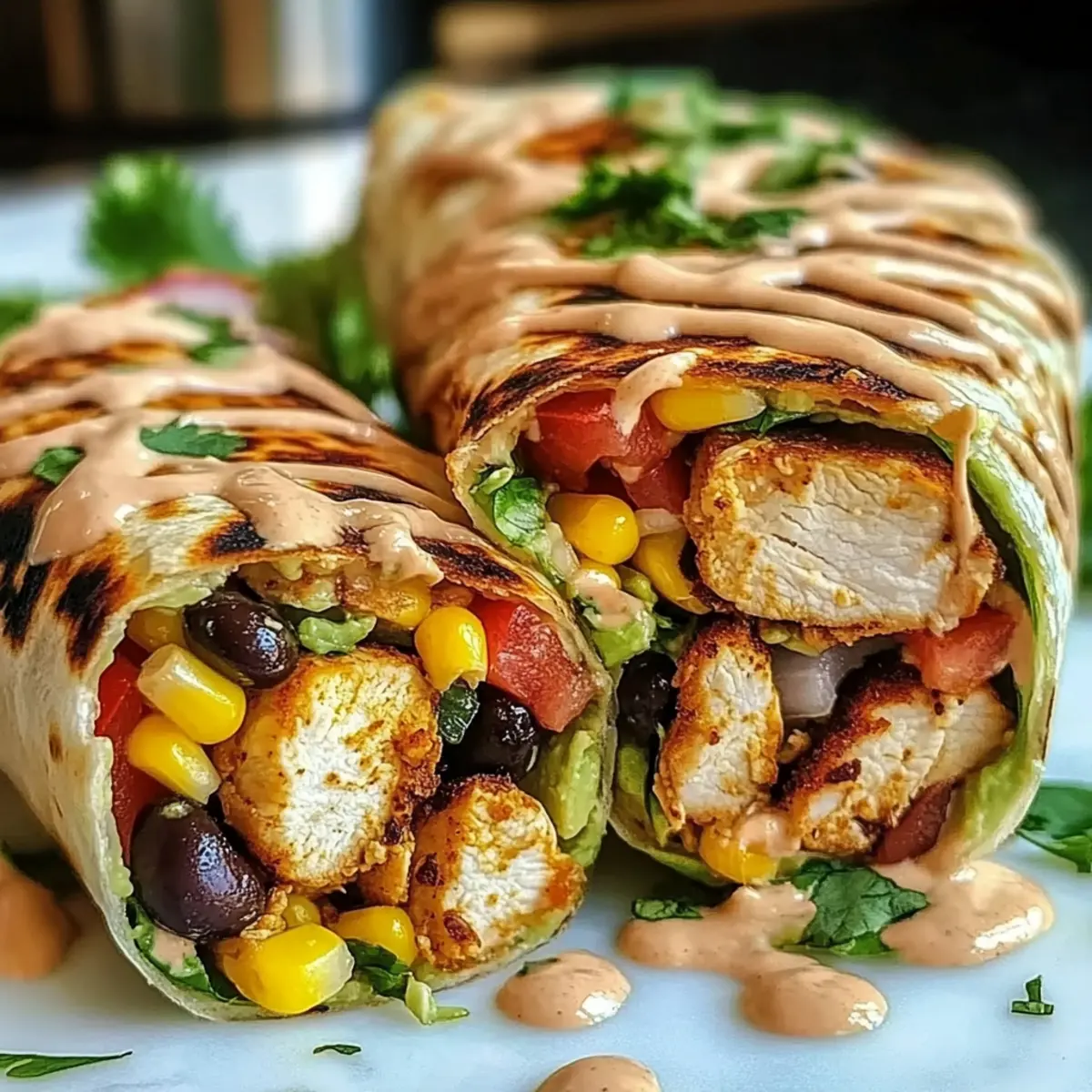 Southwest Chicken Wrap