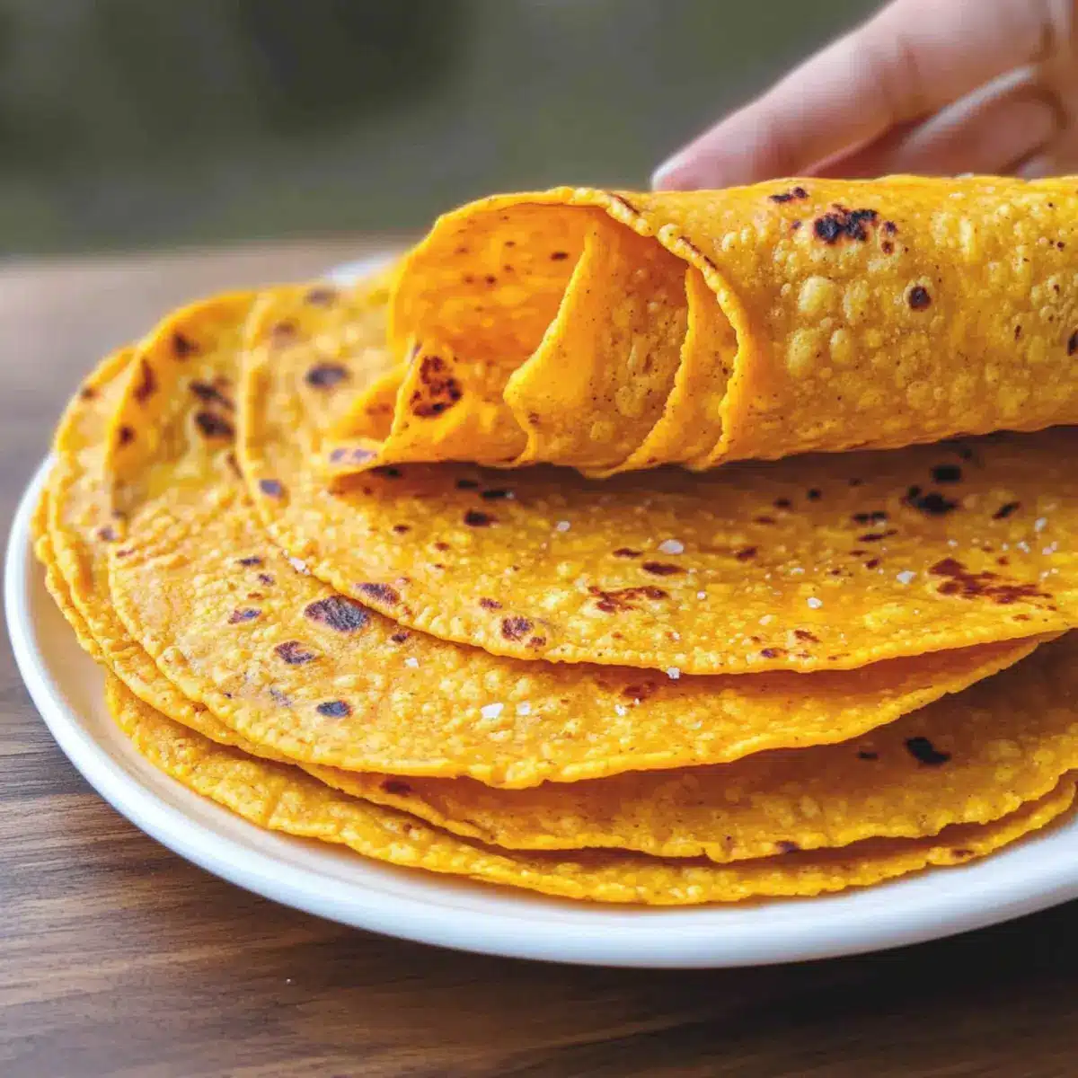 Sweet Potato Tortillas