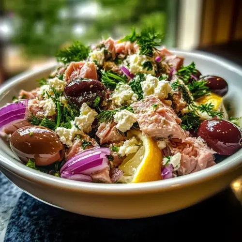Mediterranean Tuna Salad