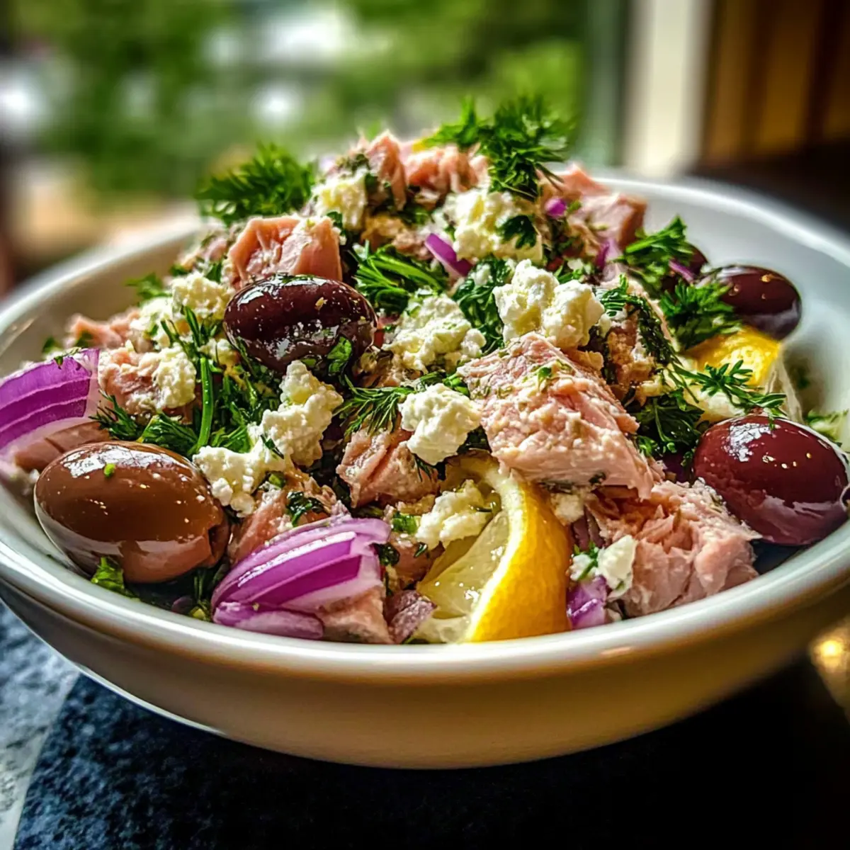 Mediterranean Tuna Salad