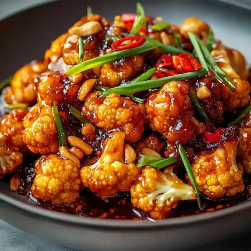 Kung Pao Cauliflower