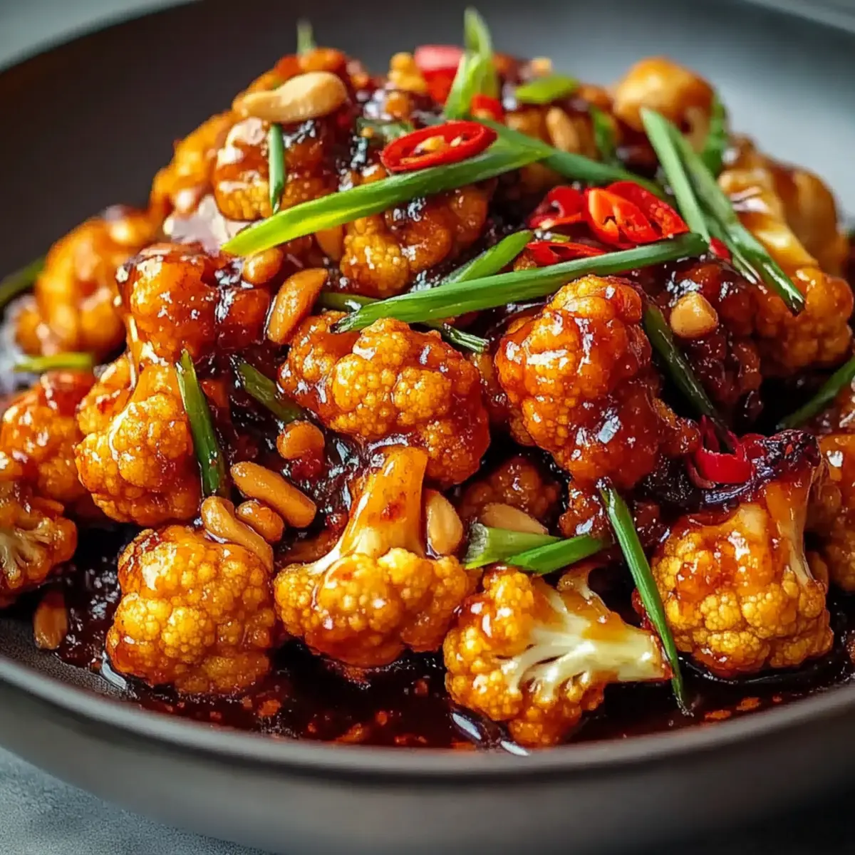 Kung Pao Cauliflower