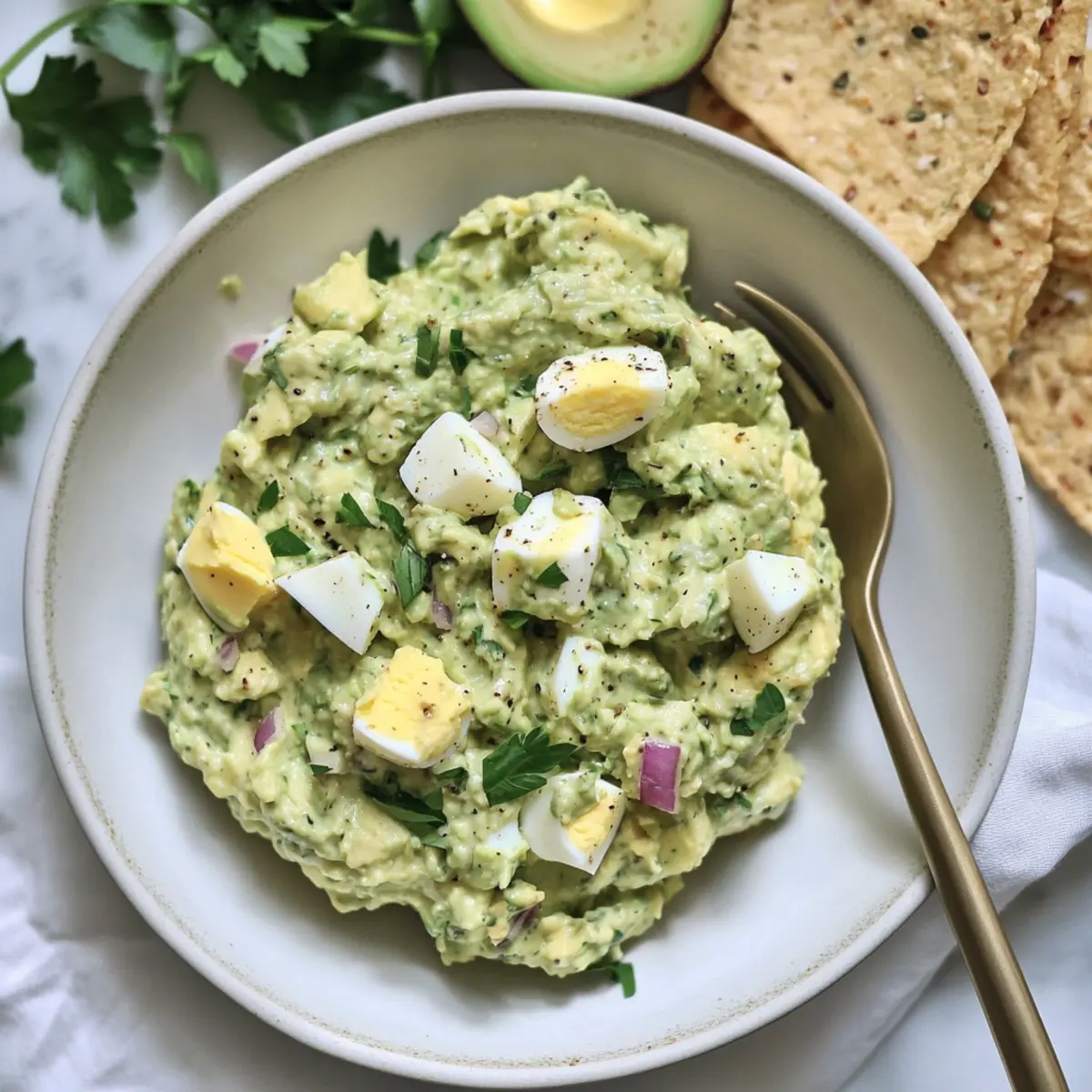 Herby Avocado Egg Salad