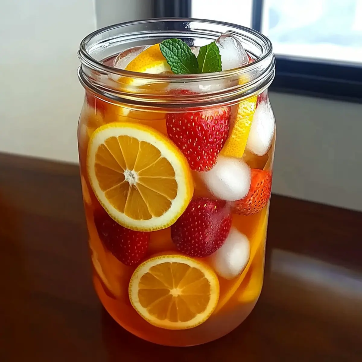 Strawberry Citrus Iced Tea