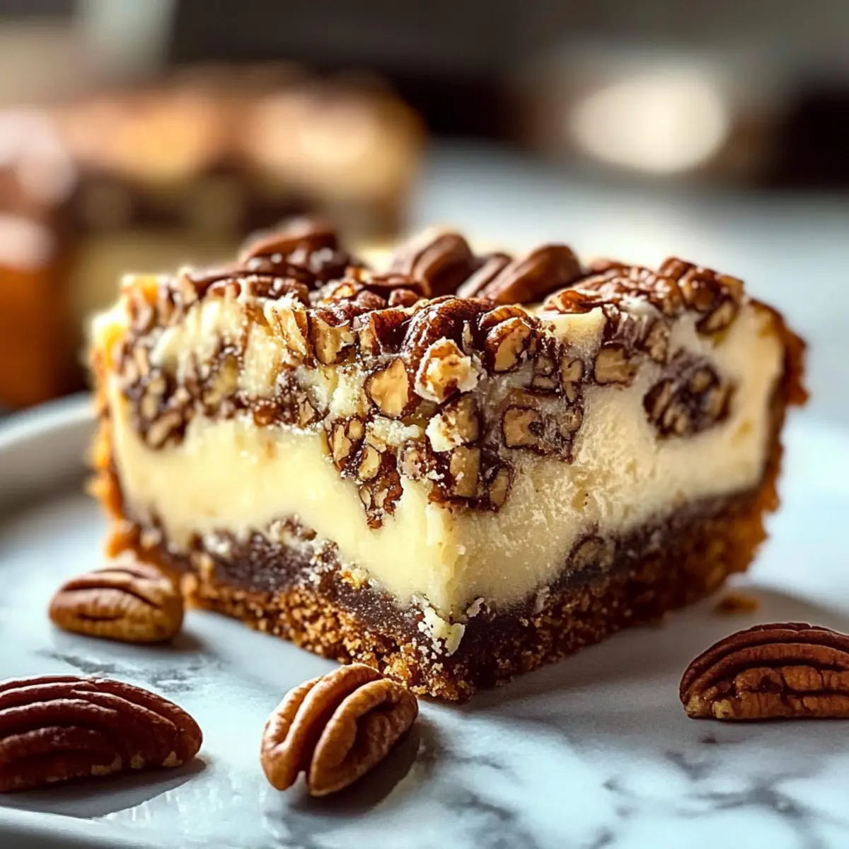 Oven-Baked Gooey Butter Pecan Cake