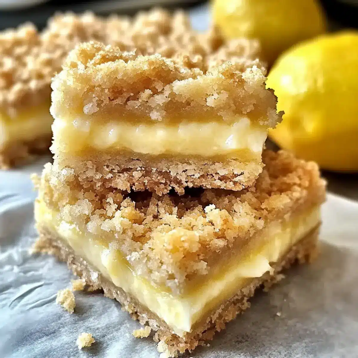 Lemon Crumb Bars