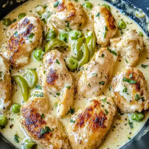 Creamy Pepperoncini Chicken Skillet