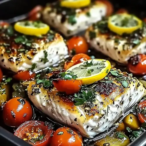 Mediterranean Baked Fish