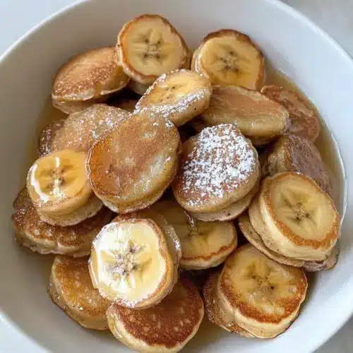 Mini Banana Pancake Bites
