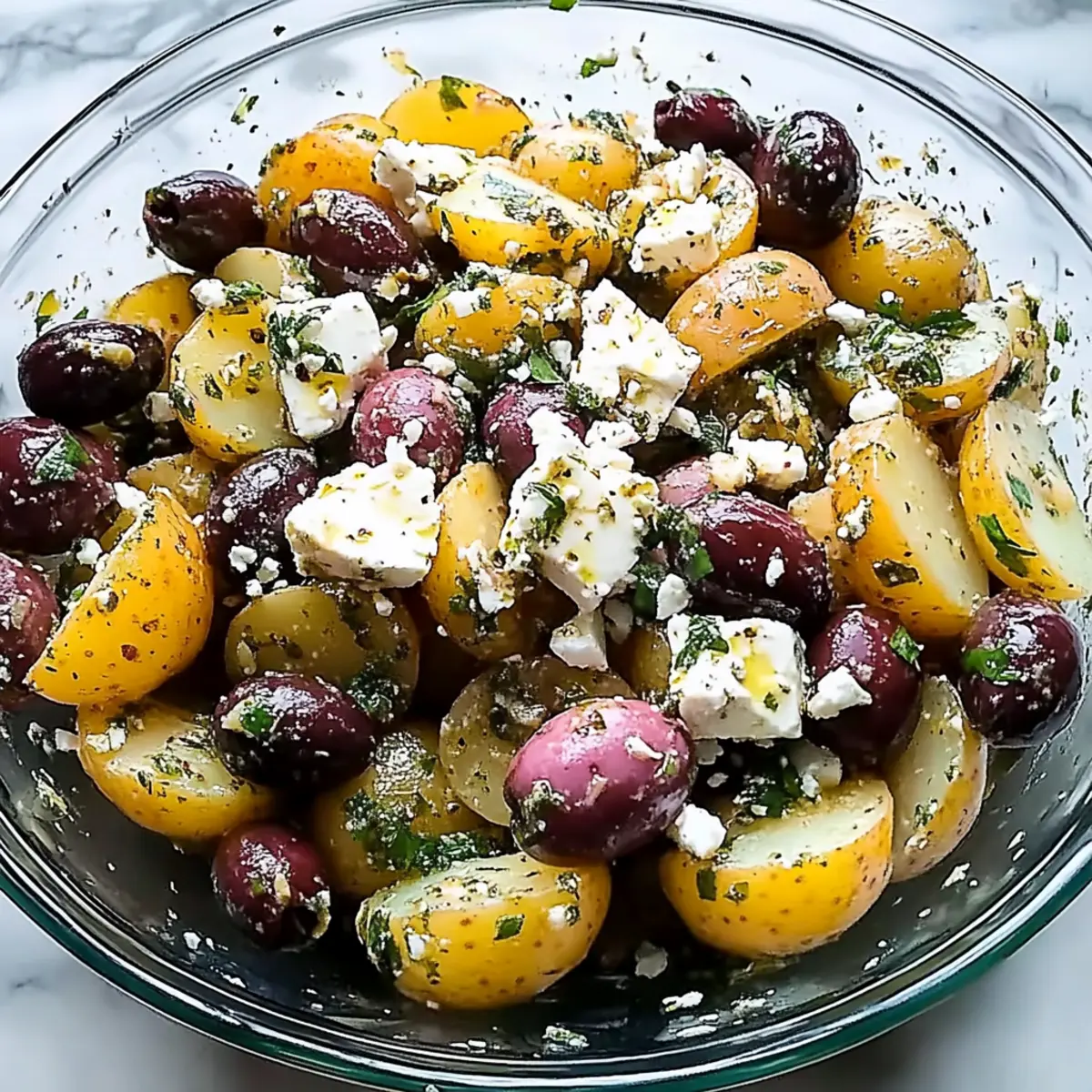 Olive Greek Potato Salad