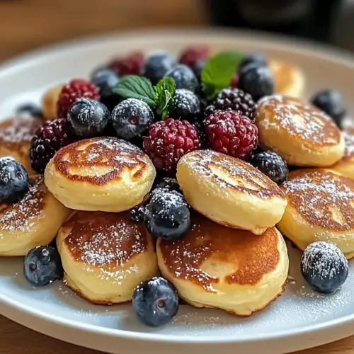 Breakfast Pancake Poppers