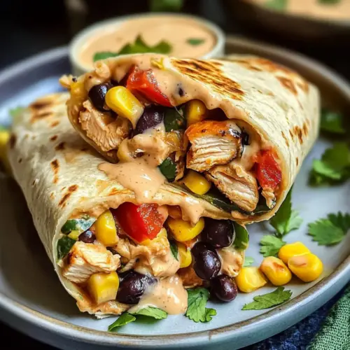 Southwest Chicken Wrap