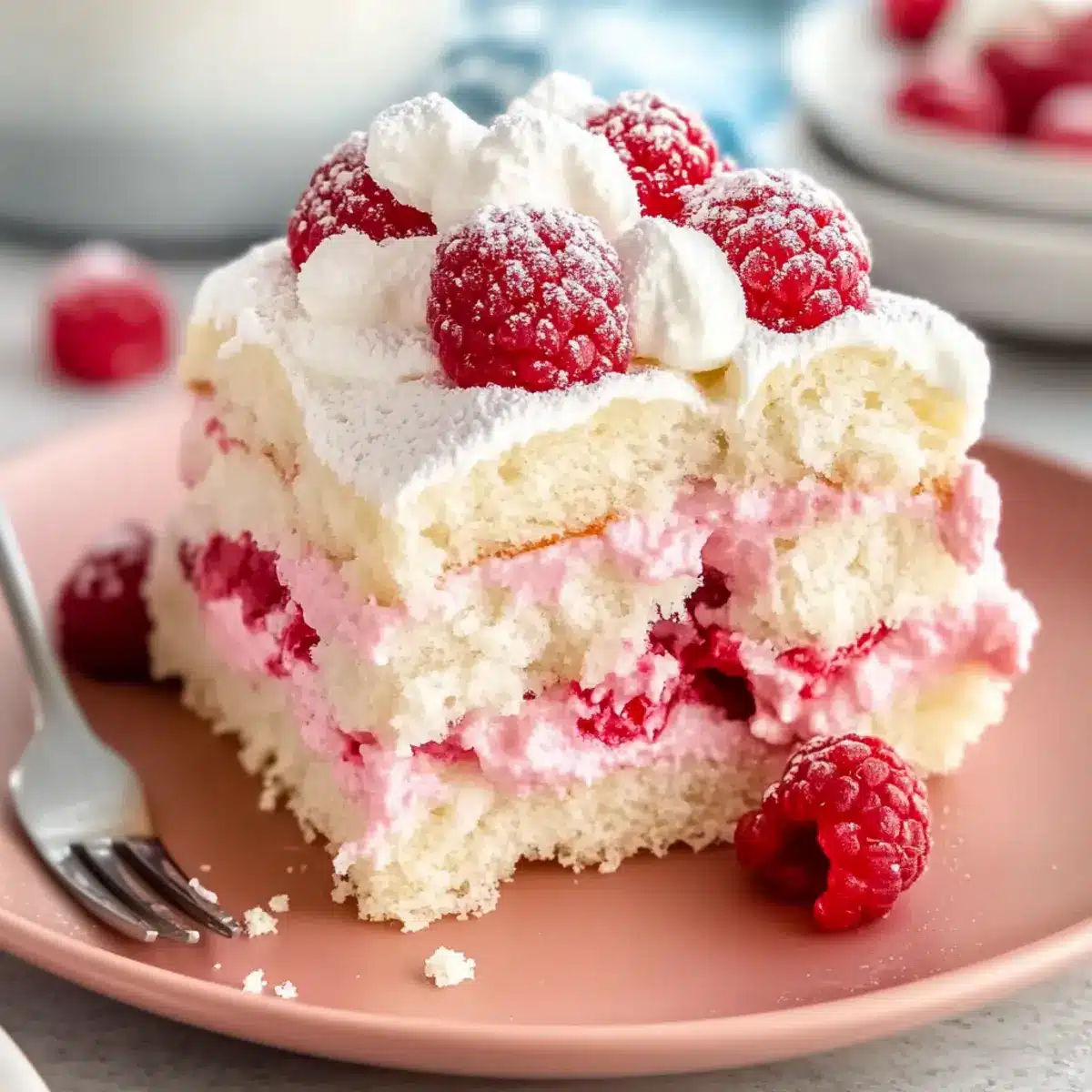 White Chocolate Raspberry Tiramisu