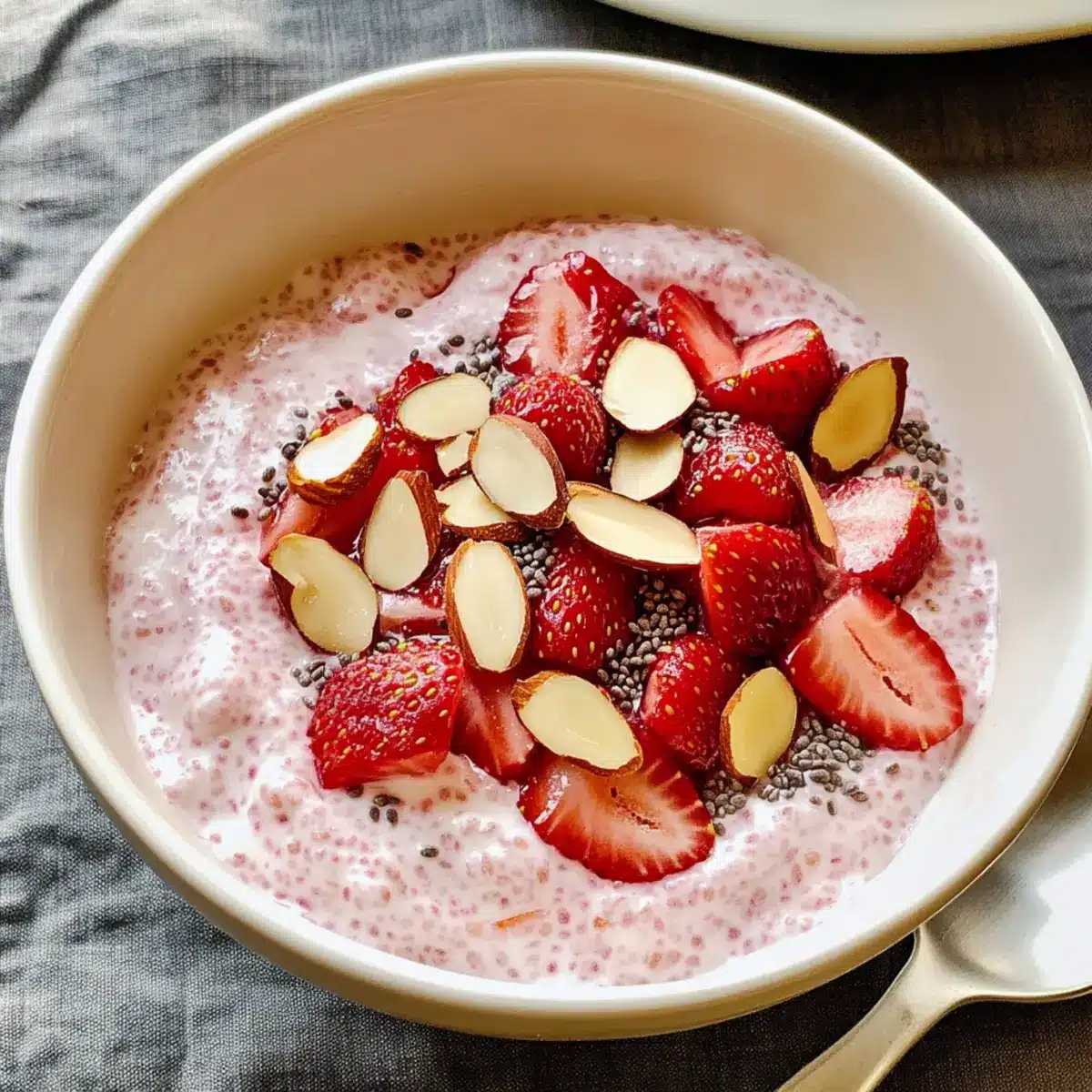 Strawberry Chia Yogurt Bowl