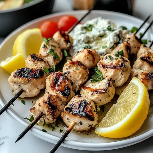 Greek Chicken Souvlaki