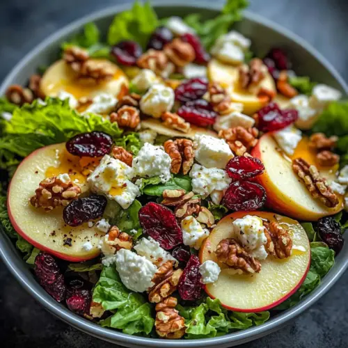 Honeycrisp Apple Feta Salad