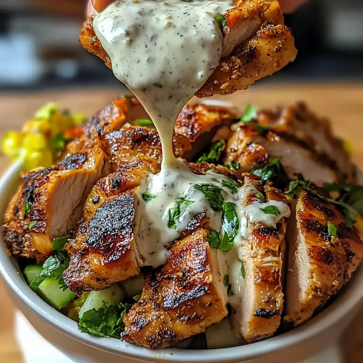 Chicken Shawarma with Garlic Sauce
