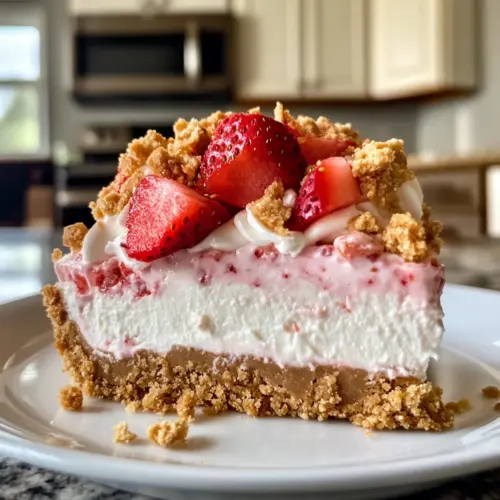 Strawberry Crunch Cheesecake