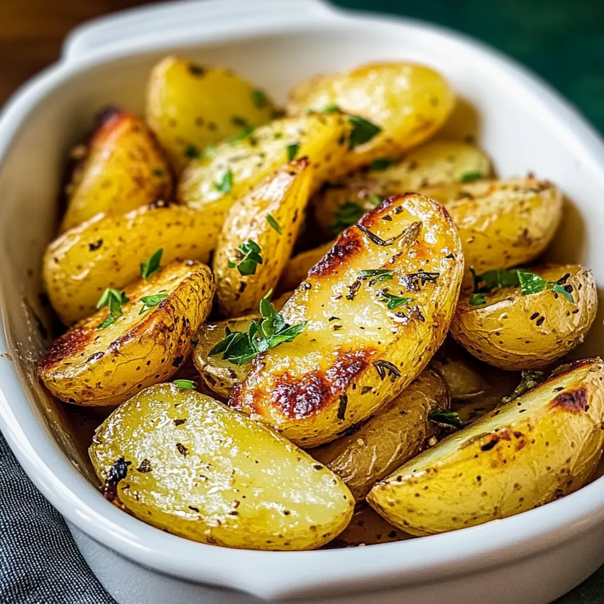 Easy Greek Lemon Potatoes Recipe