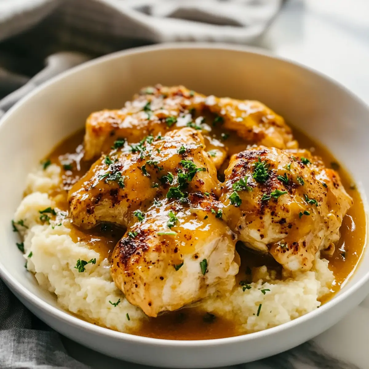 Slow Cooker Honey Mustard Chicken