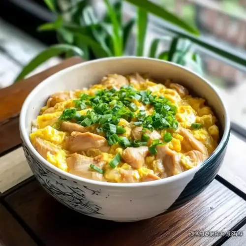 Japanese Chicken & Egg Rice Bowl