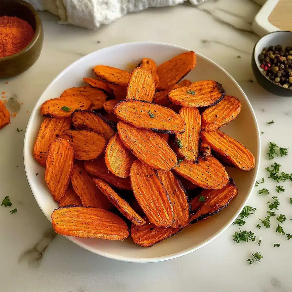 Air Fryer Carrot Chips