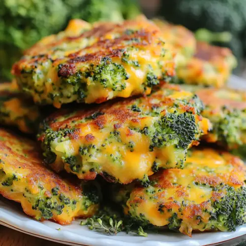 Broccoli Cheese Patties