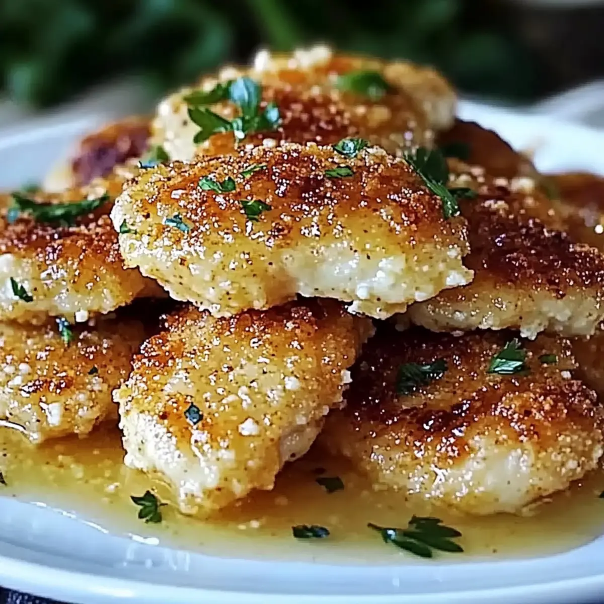 Lemon Pecorino Crispy Chicken