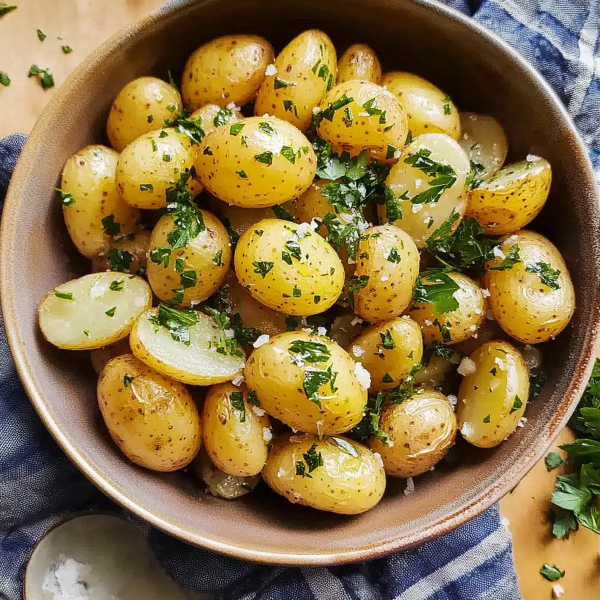 Garlic Parsley Potatoes