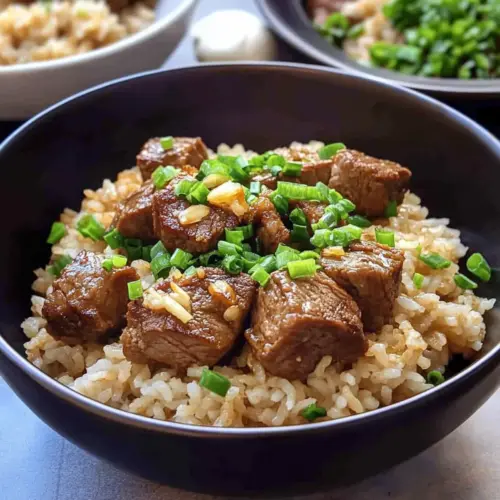 Steak and Rice Recipe