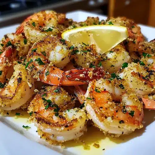 Garlic Parmesan Roasted Shrimp